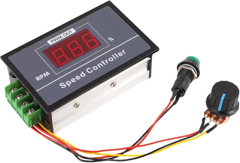 Gadpiparty 3Pcs PWM DC Motor Speed Controller Adjustable Voltage Regulator Digital Display - Image 4